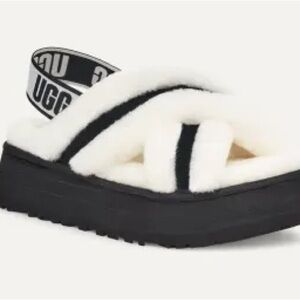 UGG DISCO CROSS SLIDE SANDAL SLIPPERS